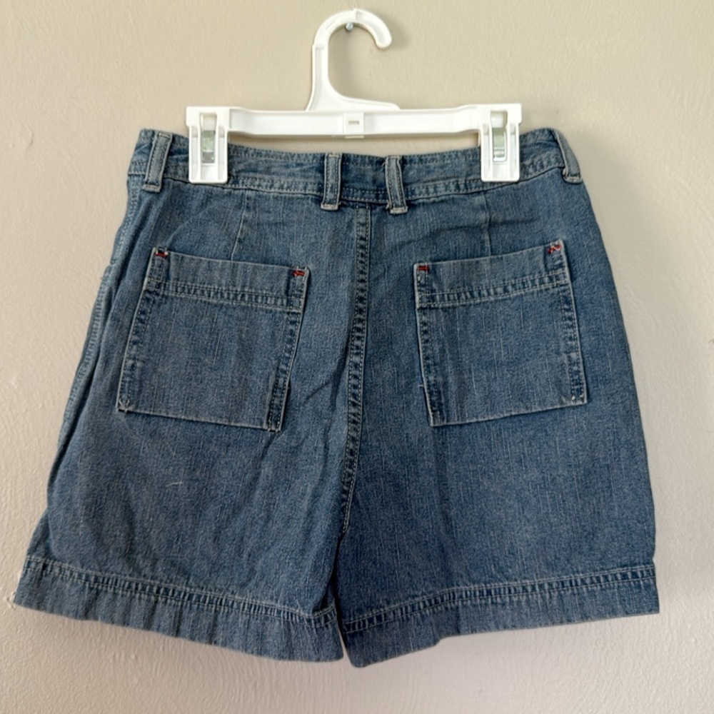 Vintage Lee Classic Blue Jean Shorts for Women 26 - Picture 3 of 8
